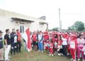 Ketua DPRD Kemas Faried Alfarelly Ikuti Jalan Santai bersama Ratusan Warga Teratai Peringati HUT RI