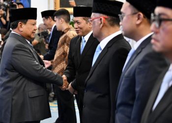 Presiden Prabowo Melantik Menteri dan Wakil Menteri Formasi Baru Kabinet Merah Putih, Menko Polkam Ad Interim Segera DitetapkanÂ