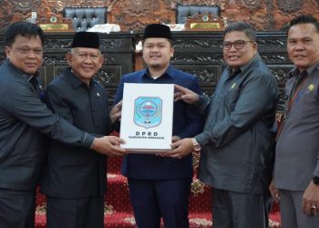 Bupati Merangin Sampaikan Rancangan Perubahan KUA dan PPAS 2025