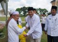 Bupati H M Syukur Hadiri Peringatan Maulid Nabi Muhammad SAW di Depan Kantor Bupati Merangin