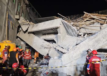 Bangunan Ponpes Al Khozyni Sidoarjo Runtuh, 91 Orang Diperkirakan Masih Tertimbun