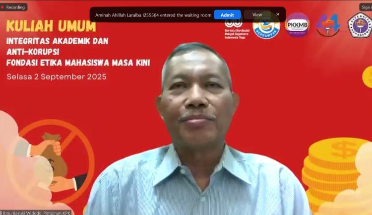 Lawan Budaya Korupsi, KPK Ajak Mahasiswa Tanamkan Integritas Sejak Dini 