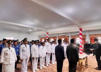 Bupati Merangin H M Syukur Lantik 139 Jabatan Administrasi dan Fungsional, Ini Nama- Namanya