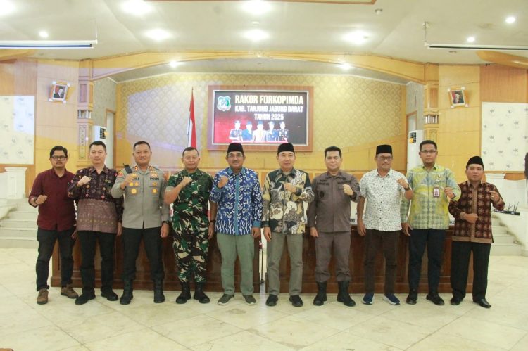Bupati Anwar Sadat Pimpin Rakor Forkopimda: Perkuat Kewaspadaan Dini, Jaga Kondusifitas Tanjab Barat