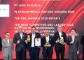 Jasa Raharja Raih Empat Penghargaan di TOP GRC Awards 2025