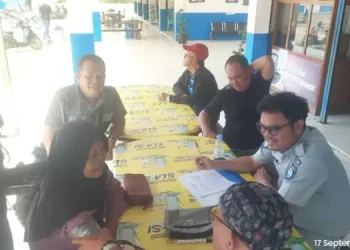 Jasa Raharja Muara Bungo Gelar Pemeriksaan Kesehatan Gratis bagi Sopir dan Penumpang