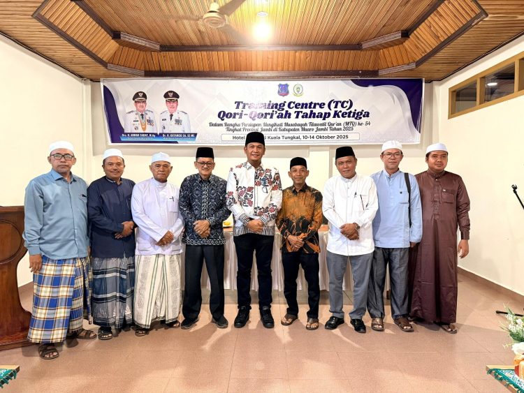 Wakili Bupati, Sekda Buka TC Tahap III Persiapan Menghadapi MTQ Ke-54 Tingkat Provinsi Jambi 2025