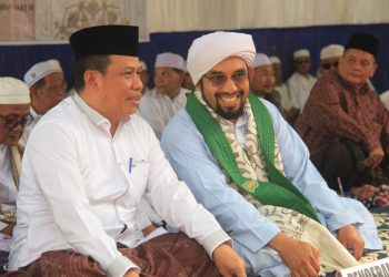 Wabup Katamso Hadiri Peringatan Haul Akbar dan HUT ke-35 Ponpes Sa’adatul Abadiah Kuala Tungkal