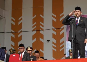 Bupati H M Syukur Inspektur Upacara Peringati Hari Kesaktian Pancasila 2025