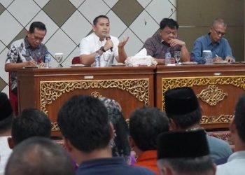 Bupati Merangin  H M Syukur Pimpin Rakor Pengurangan Alokasi Dana Transfer Daerah