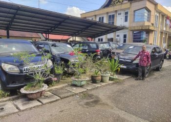 45 Kendaraan Aset Milik Pemda Merangin Sedang Proses Lelang