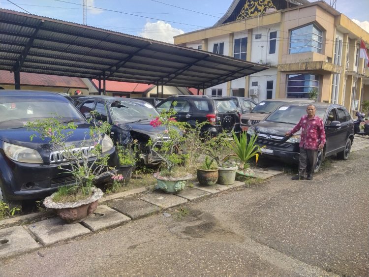 45 Kendaraan Aset Milik Pemda Merangin Sedang Proses Lelang