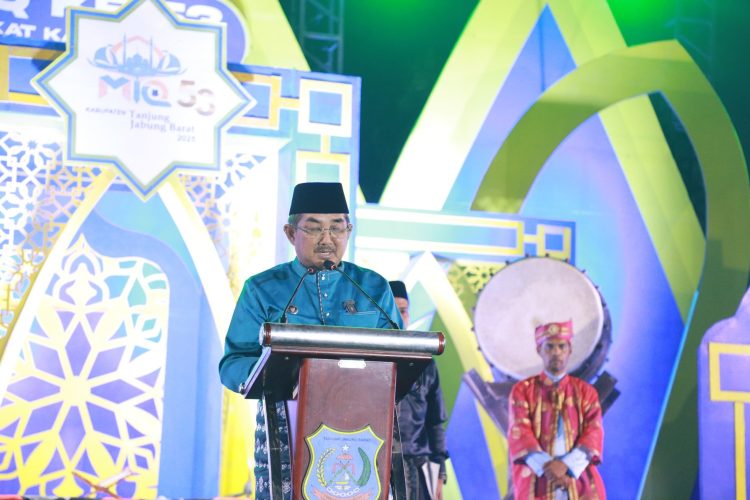 Bupati Anwar Sadat Resmi Buka MTQ ke-53 Tingkat Kabupaten Tanjung Jabung Barat Tahun 2025