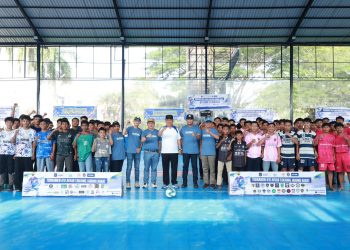 Wabup Tanjab Barat Buka Turnamen Futsal U-18 AFKAB, Ajang Seleksi Menuju Porprov 2026