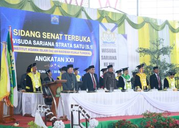Bupati Anwar Sadat Hadiri Wisuda Angkatan XXI Institut Agama Islam An-Nadwah Kuala Tungkal