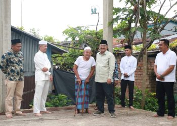 Bupati Anwar Sadat Kunjungi Tuan Guru KH. Said Ismail, Bahas Progres Pembangunan Majelis Taklim