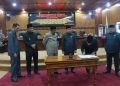 Bupati dan Wabup Hadiri Paripurna Keempat DPRD Pengambilan Keputusan Terhadap Ranperda APBD Tanjab Barat TA. 2026