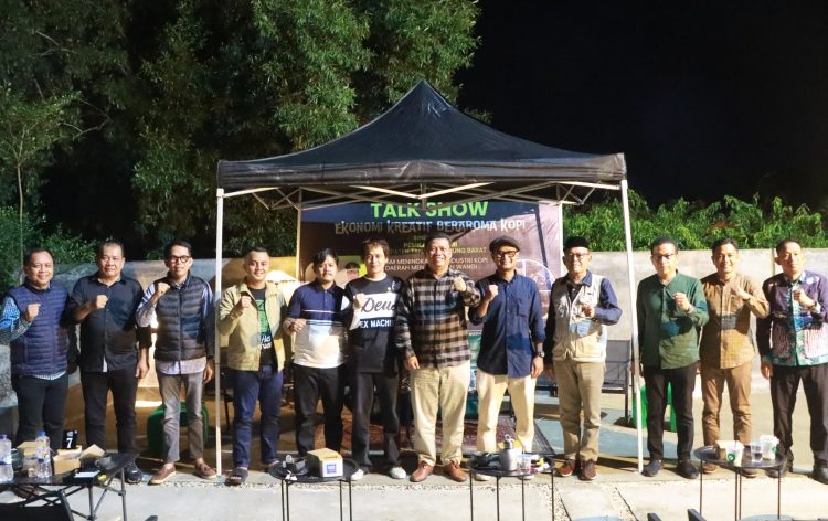 Wabup Katamso Jadi Narasumber Talkshow Ekonomi Kreatif Beraroma Kopi
