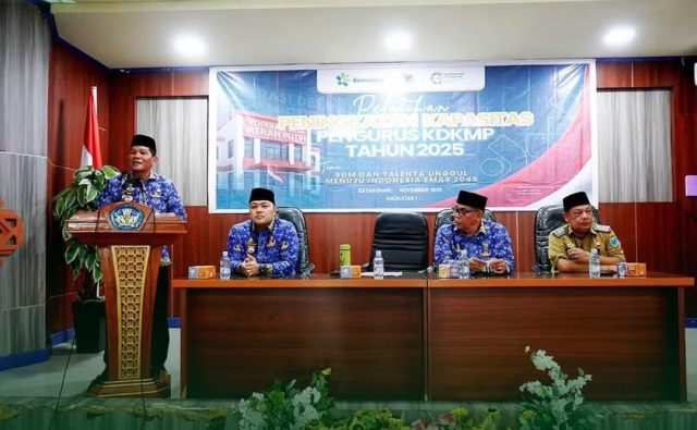 Pemkab Batang Hari Buka Pelatihan Peningkatan Kapasitas Pengurus Kopdes Merah Putih 2025
