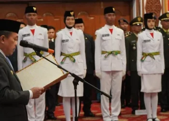 54 Anggota Paskibraka Jambi 2025 Dikukuhkan, Siap Jalankan Amanah pada 17 Agustus