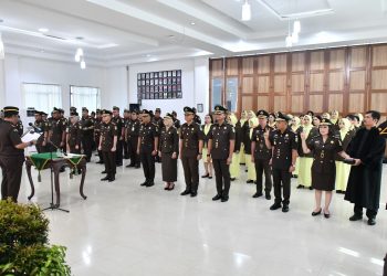 Kajati Jambi Lantik 11 Pejabat Baru, Salahsatunya Kepala Kejaksaan Negeri Merangin