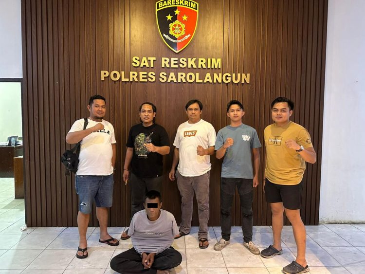 Pelaku Penyerang Terhadap Aparat Keamanan PT.Agrindo Di Amankan Tim Macan PsekoSarolangun Polres Sarolangun 
