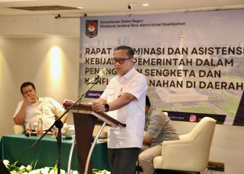 Ditjen Bina Adwil Kemendagri Fasilitasi Daerah Tangani Sengketa dan Konflik Pertanahan