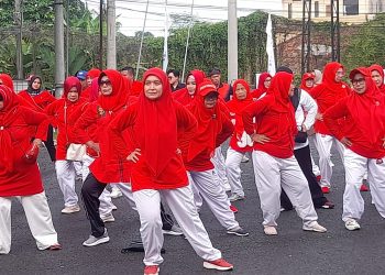 Kehadiran Hesti Haris di Peringatan HATERI ke-40, Dukungan Kuat Pengembangan Senam Tera di Jambi