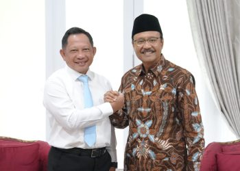 Mendagri dan Mensos Bahas Integrasi Layanan Puskesos dengan Posyandu 