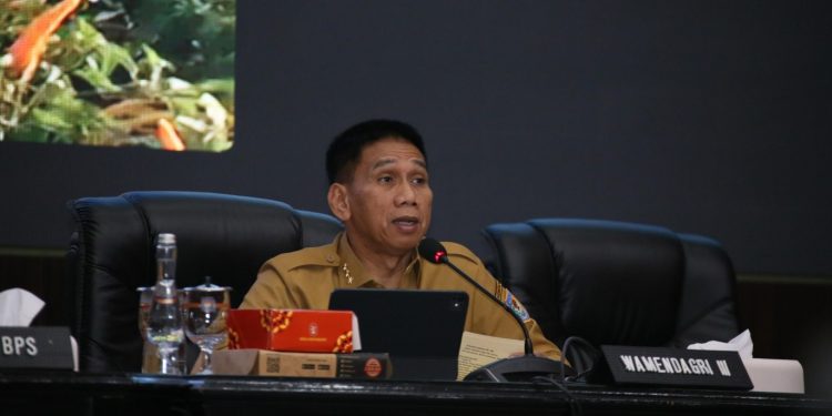Wamendagri Wiyagus Ingatkan Pemda Waspadai Kenaikan Harga Emas, Pangan dan Inflasi Tertinggi, Salahsatunya Jambi