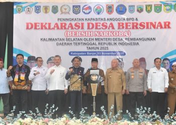 Menteri Desa PDT Yandri Deklarasi Desa Bersih Narkoba