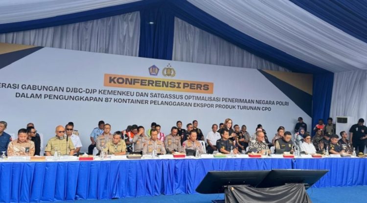 Satgassus OPN Polri Bekerjasama Bea Cukai dan Dirjen Pajak ungkap Modus Penghindaran Kewajiban Ekspor Produk Sawit