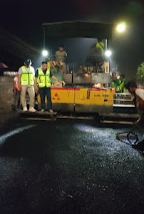 Jalan Provinsi dalam Kota Ramai Kendaraan di Talang Banjar, Diperbaiki Mulus Dinas PUPR Provinsi Jambi