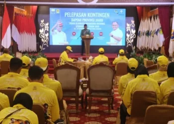 Sekda Sudirman Lepas Kontingen BAPOMI ke POMNAS XIX Jawa Tengah