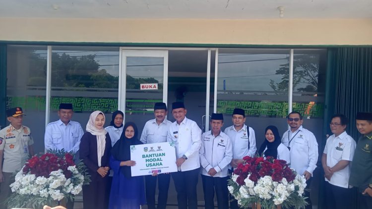 Peresmian Rumah Sehat BAZNAS Dan Microfinance Kabupaten Sarolangun Di Resmikan Bupati Sarolangun
