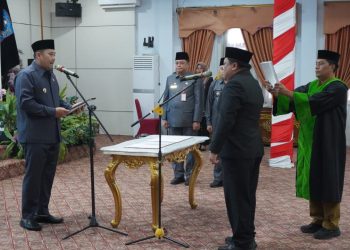 Zulhifni Dilantik Bupati H M Syukur Menjadi Sekda Kabupaten Merangin