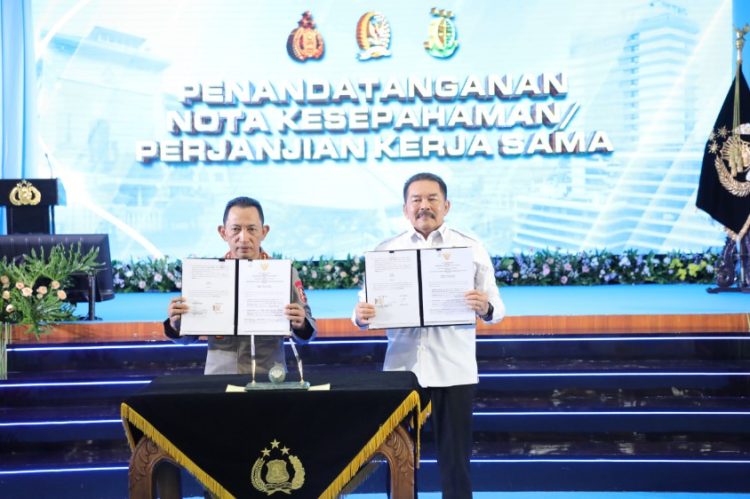 Sambut KUHP dan KUHAP Baru, Kejaksaan Agung dan Polri Perkuat Sinergitas Melalui Penandatanganan Nota Kesepahaman