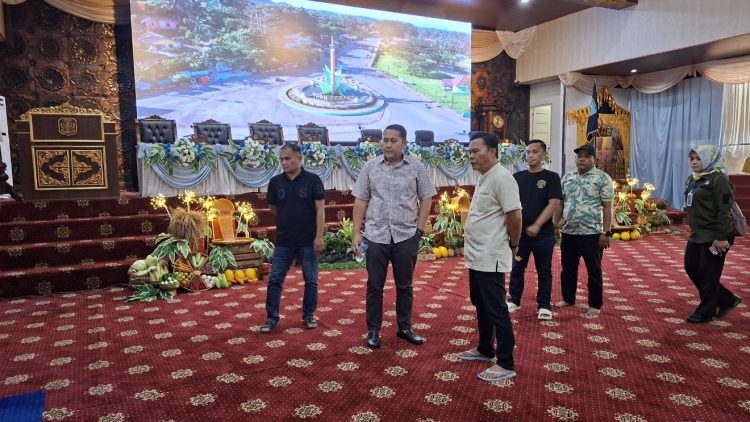 Bupati Merangin HM Syukur Tinjau Persiapan HUT Kabupaten Merangin ke-76, Siap Sambut Tamu Undangan