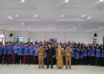 Bupati Merangin Melantik 105 Jabatan Fungsional