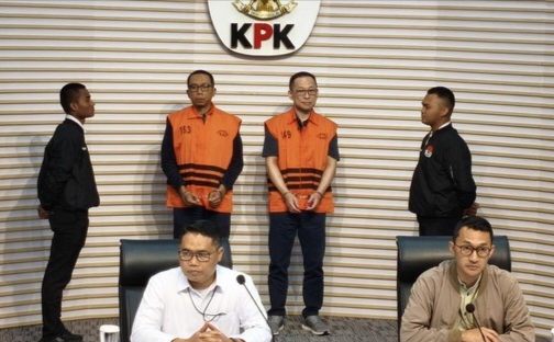 KPK Tahan 2 Tersangka Kasus Korupsi Proyek DJKA di Wilayah Medan Sumatera Utara