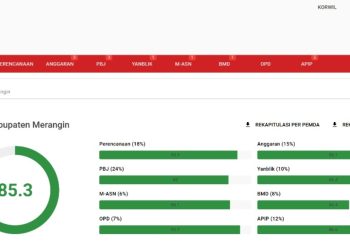 MCSP Merangin Zona Hijau, KPK Tegaskan agar Menjadikan MCSP sebagai Komitmen Kolektif bukan Hanya tugas Administrasi