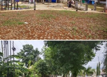 Taman Baru dibangun dibeberapa Lokasi di Merangin, Kadis LH Syafrani : Untuk Menambah Ruang Terbuka Hijau