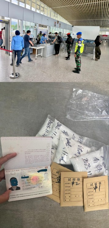 Satgas Terpadu Gagalkan Penyelundupan Bahan Mineral di Bandara Khusus PT IWIP Maluku Utara