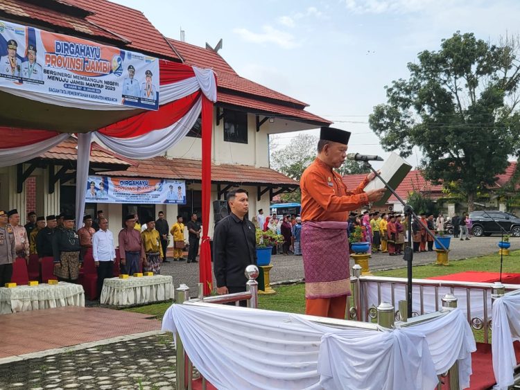 Peringati HUT ke-69 Provinsi Jambi, Wabup Khafidh Moein Ajak Masyarakat Bersatu Bangun Daerah