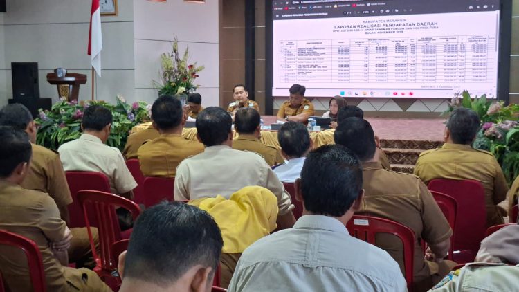 PAD Merangin 2025 Lampaui Target,  Bupati M Syukur Semprot 3 OPD : Jika Tak Mampu, Mundur!