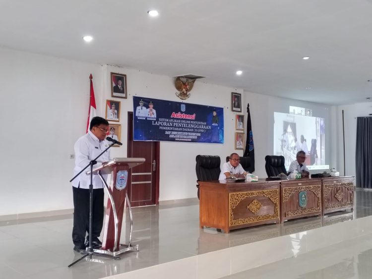 Sekda Merangin Zulhifni Buka Asistensi Laporan Penyelenggaraan E-LPPD Tahun 2025