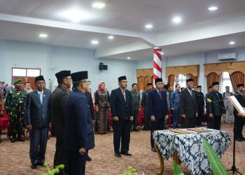 Delapan Pejabat Eselon II Hasil Seleksi JPT Pratama dilantik Bupati Merangin M. Syukur 