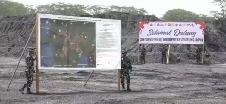 Satgas PKH Kuasai Kembali Lahan Pertambangan PT AKT di Provinsi Kalteng