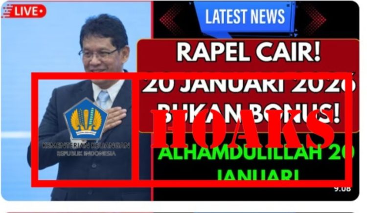 Kementrian Keuangan Tegaskan Video yang Beredar Dana Rapel Pensiun yang Resmi Cair adalah Hoaks