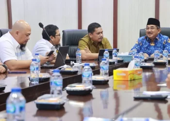 Bupati Anwar Sadat Pimpin Rakor Pembangunan Jargas Rumah Tangga di Tanjab Barat